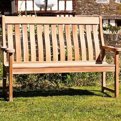 High back garden discount bench