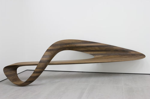 Original design bench - AROUND THE CORNER - Established and sons - fiberglass / without backrest / without armrests