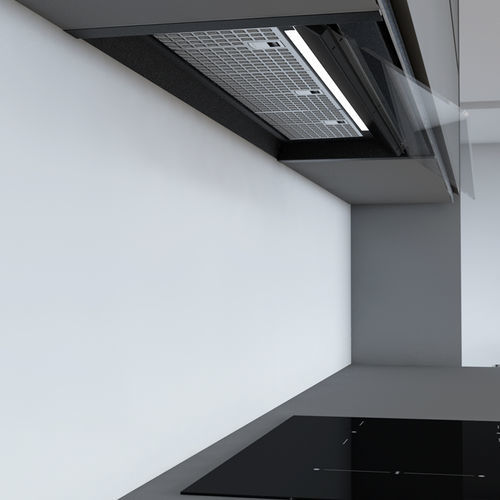 Builtin range hood Hit Negra Frecan ducted / with builtin