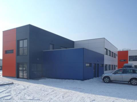 Modular building - Touax - prefab / wooden / for school