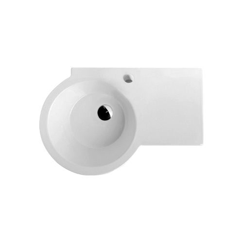 Wall-mounted washbasin - TUT417S101 - Olympia - ceramic / contemporary