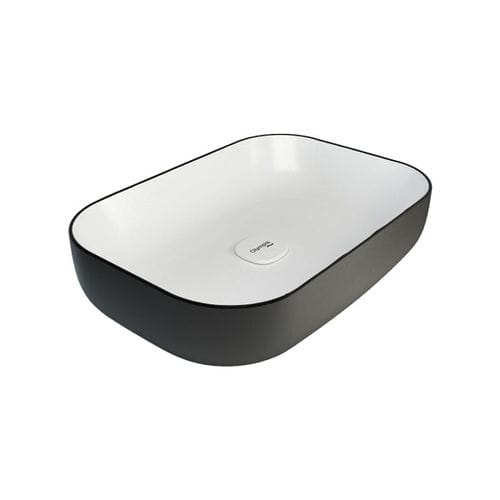 Countertop washbasin - MET42600 - Olympia - ceramic / rectangular / contemporary