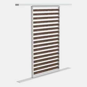 Sliding shutter - V755 - NOVA - Verano - wooden / aluminum / door