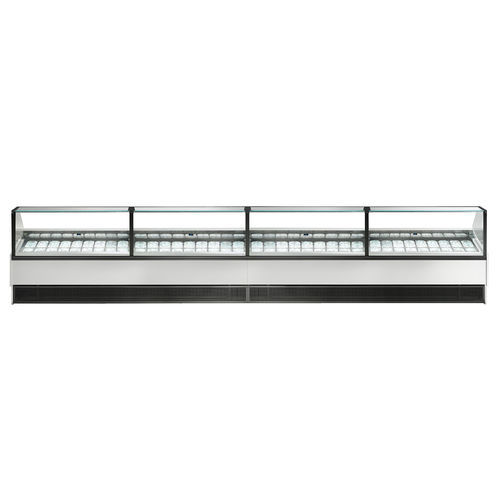 Counter refrigerated display case - MISS - SIFA - for pastry shops / for bakery / aluminum