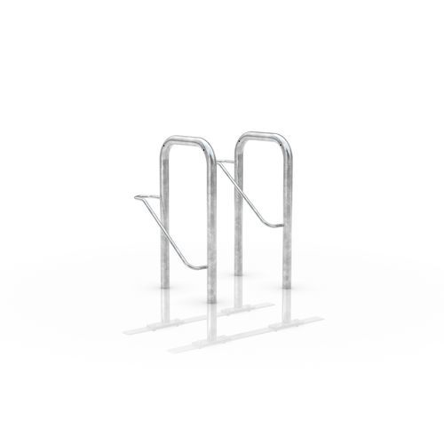 Floor-mounted bike rack - Strap 12 - wsm Raumsysteme - vandal-proof / for public space / for urban areas