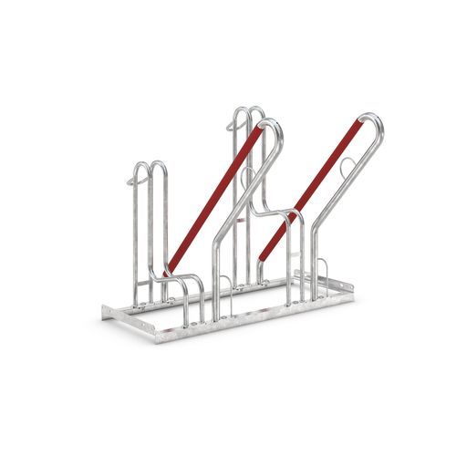 Floor-mounted bike rack - 4502 XBF - wsm Raumsysteme - secure / vandal-proof / for public space
