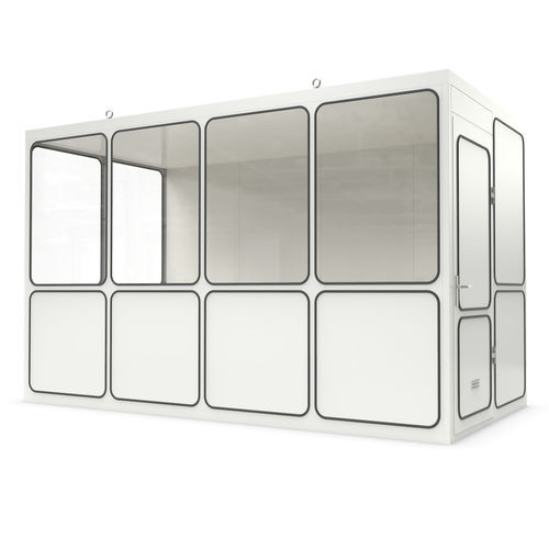 Office use prefab cabin - Ri 12b - wsm Raumsysteme - for technical use / modular