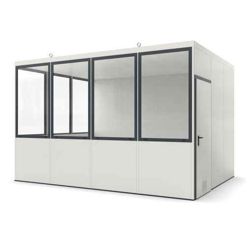 Office use prefab cabin - Wi 14c - wsm Raumsysteme - for technical use / modular
