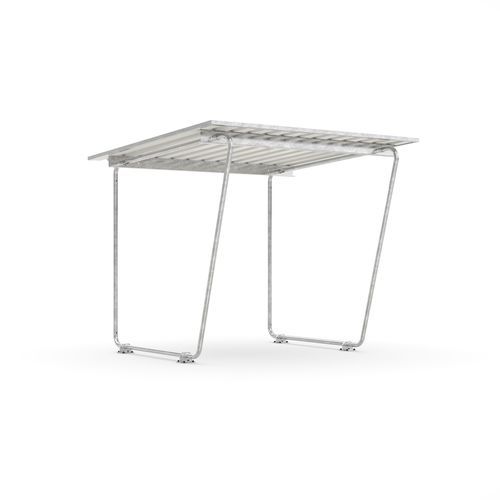 Public space multi-function shelter - Siegen S16 - wsm Raumsysteme - storage / for parking lot
