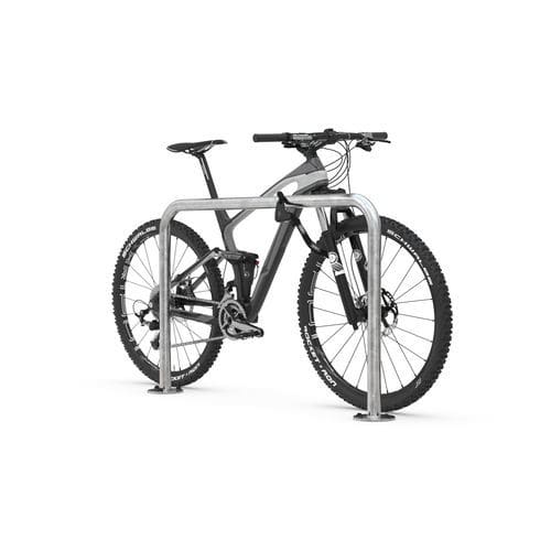 Floor-mounted bike rack - 9121 - wsm Raumsysteme - secure / vandal-proof / for public space