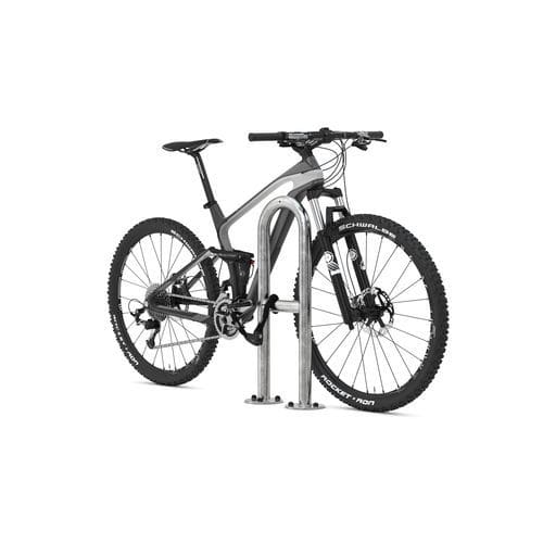 Floor-mounted bike rack - 9511 - wsm Raumsysteme - secure / vandal-proof / for public space