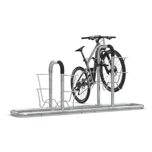 Floor-mounted bike rack - 6002 - wsm Raumsysteme - secure / vandal-proof / for public space
