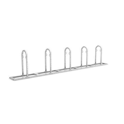 Floor-mounted bike rack - Track 35 - wsm Raumsysteme - secure / vandal-proof / for parking lot