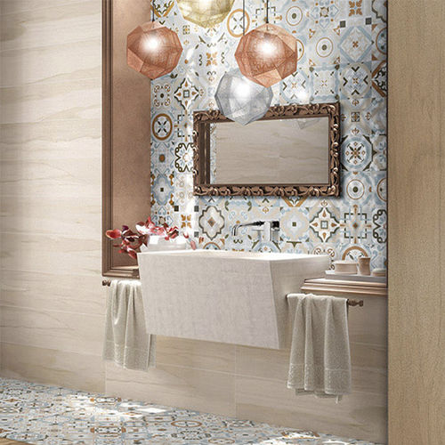 Porcelain stoneware tile - SETTECENTO 60 - Azteca - polished / bathroom / wall
