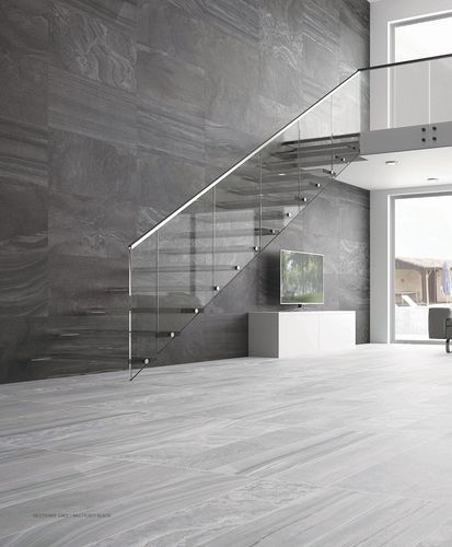 Porcelain stoneware tile - STONE : MULTIGRAF - Ceracasa Ceramica - polished / indoor / floor