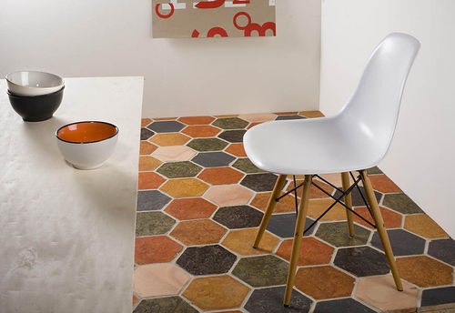 Terracotta tile - MILLENIUM - Ceramica Elias - matte / indoor / floor
