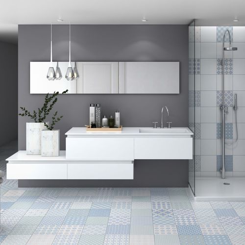 Bathroom tile - MEDITERRANEA MIX - Codicer - wall / porcelain stoneware / patchwork