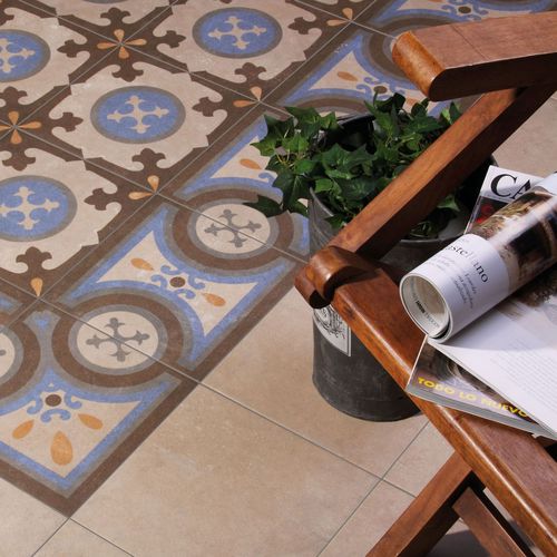 Indoor tile - RETRO - Codicer - floor / porcelain stoneware / satin