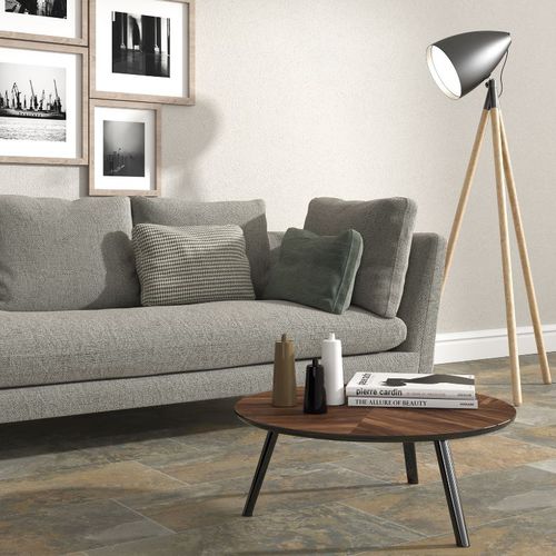 Porcelain stoneware tile - VERIN - Codicer - indoor / floor / plain