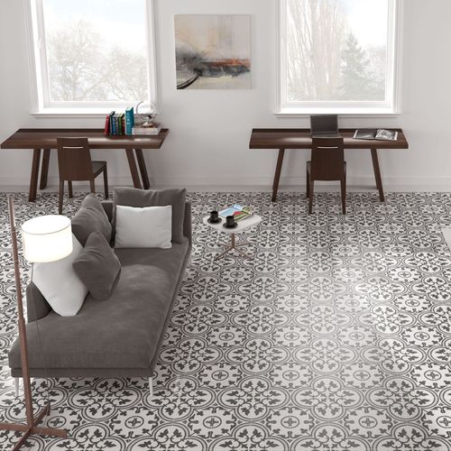 Indoor tile - ARTE - Codicer - floor / porcelain stoneware / Art Deco pattern