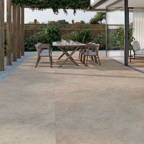 Porcelain stoneware tile - ARBIA - Cristal Cerámicas - matte / indoor / outdoor