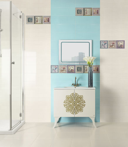 Ceramic tile - MARTA - Cristal Cerámicas - high-gloss / indoor / bathroom