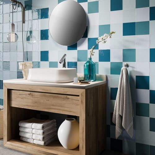 Glazed ceramic tile - RODIN   - El barco - high-gloss / indoor / bathroom