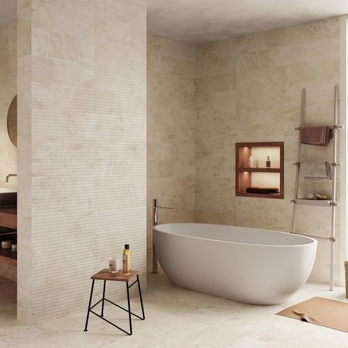 Ceramic tile - FRESCO   - El barco - matte / grooved / indoor