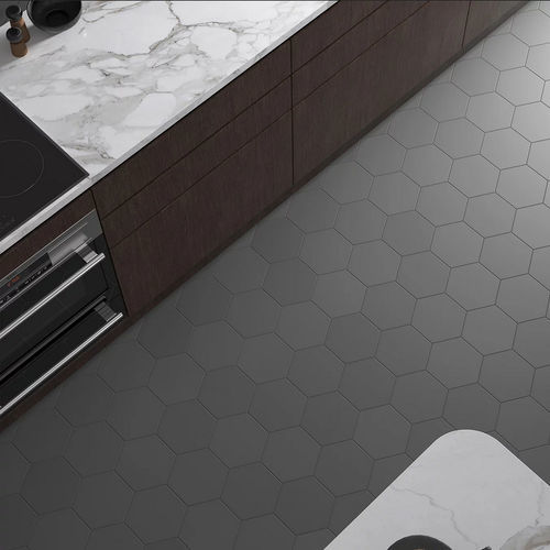 Porcelain stoneware hexagonal tile - COIMBRA - Equipe Cerámicas - matte / indoor / kitchen