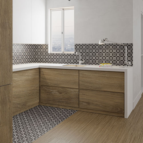 Porcelain tile - LAMA ROBLE - GAYAFORES - indoor / wall / floor