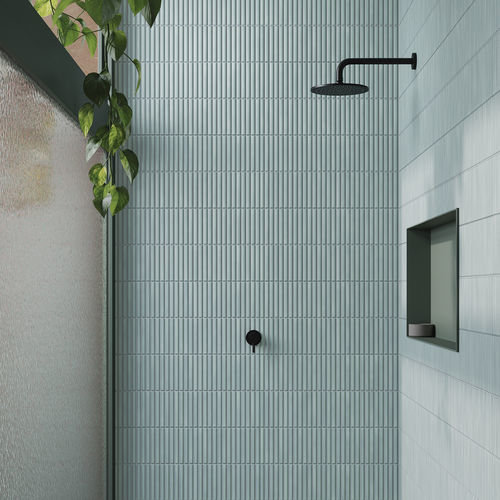 Porcelain stoneware tile - DECO LINGOT - GAYAFORES - high-gloss / grooved / indoor
