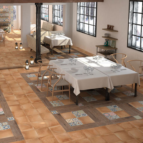 Porcelain stoneware tile - RUSTIC - GAYAFORES - polished / indoor / for floor