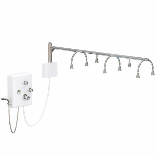 Stainless steel Vichy shower - HYDROKINETIC  - Touch America - horizontal / for wellness center / for hydrotherapy