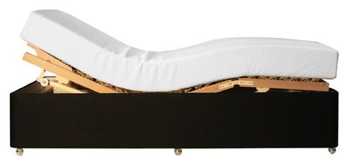 Single mattress support - Dunlopillo - slatted / electric