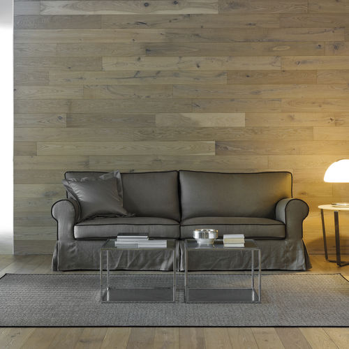 Contemporary sofa - NANNA - Respace - fabric / gray / 2-person