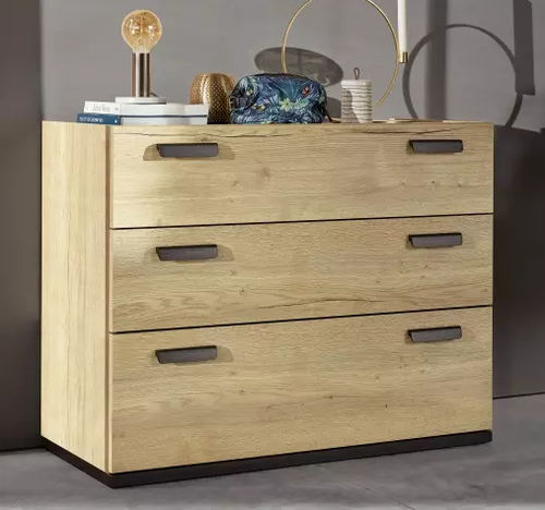 Contemporary chest of drawers - EIFFEL - Meubles Célio - melamine / rectangular / 3-drawer