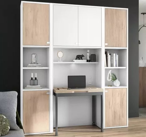 Free-standing desk - SMART - Meubles Célio - contemporary / melamine / straight