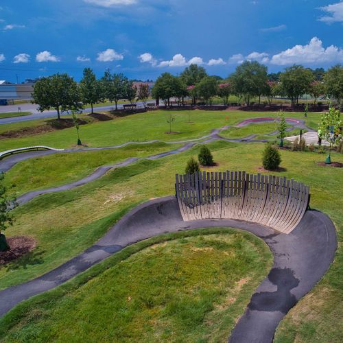 Skatepark pumptrack - COLUMBIA, SC - World Skate Parks - asphalt