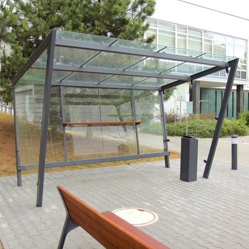 Smoking cabin - EDGE - mmcité street furniture