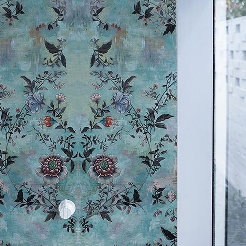 Contemporary wallpaper - DAME VOILEE - Wall&Deco - floral / nature pattern