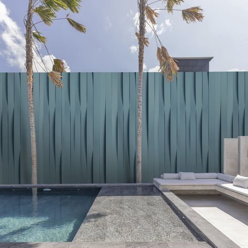 Contemporary wallpaper - Out Of Office - Wall&Deco - fiberglass / striped / plain