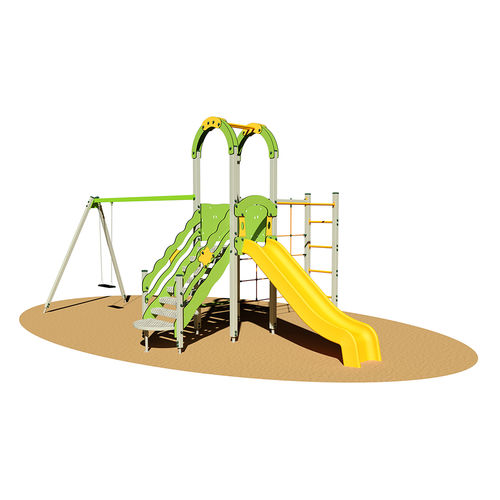 Playground structure - MARTIN - Dimo Group Srl - public / galvanised steel / aluminum