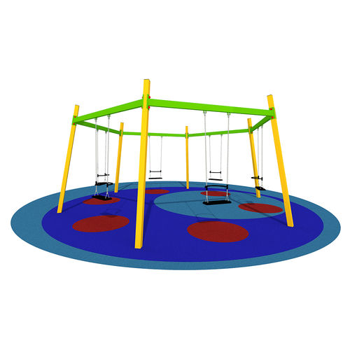 Metal swing - HEXAGONAL - Dimo Group Srl - multiple / playground / children's