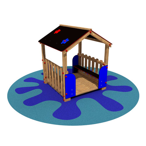 Outdoor playhouse FAMILY Dimo Group Srl floormounted
