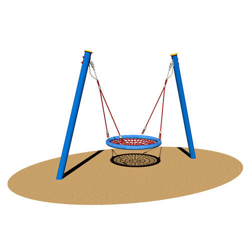 Metal swing - LUNA  - Dimo Group Srl - polyethylene / playground / single