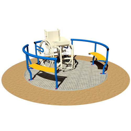 Children's playground spinner - FRIENDS  - Dimo Group Srl - for disabled persons / for playground