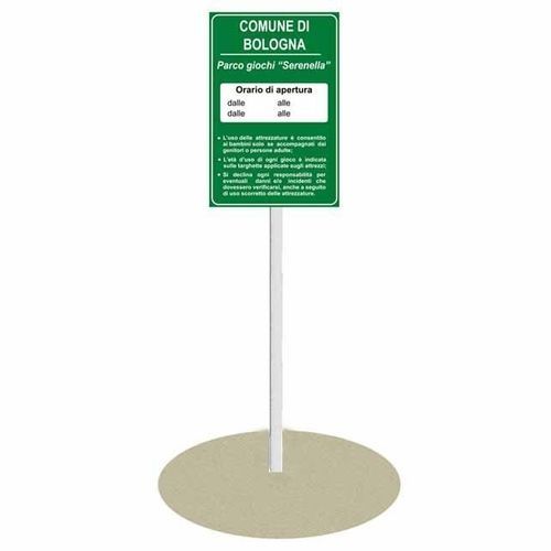 Playground information panel - CARTELLO PARCO  - Dimo Group Srl - variable message signs