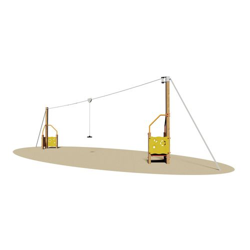 Cable slide for playground - ILLINOIS - Dimo Group Srl