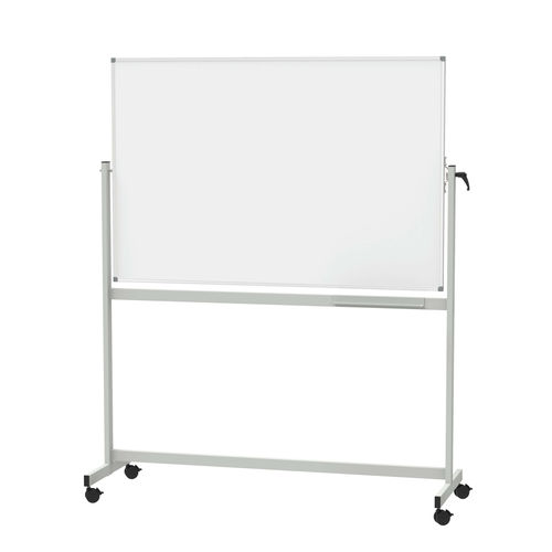 Magnetic board - MAULSTANDARD  - MAUL - white / floor-standing / self-supporting