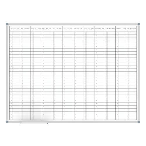 Wall-mounted display panel - MAULstandard  - MAUL - indoor / magnetic / anodized aluminum